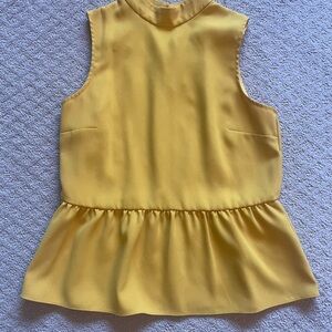 J. Crew Vibrant Yellow Top